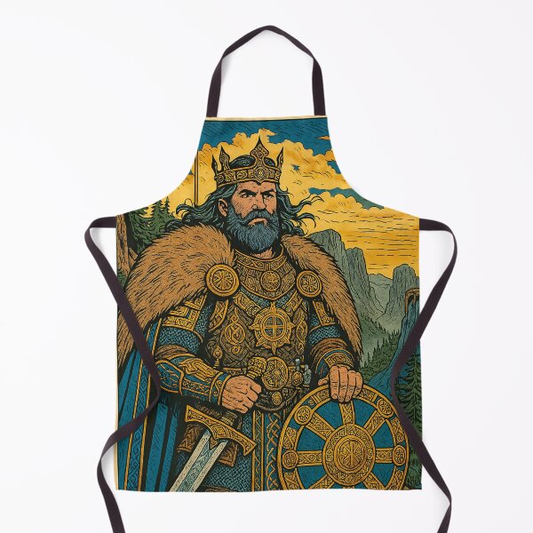 Item preview, King Olof – First Christian King of Sweden Art designed and sold by EASNFTCOL.