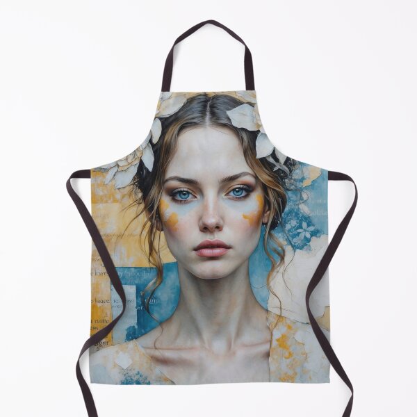 Item preview, Mixed Media Woman Artwork designed and sold by YasArtStudio.