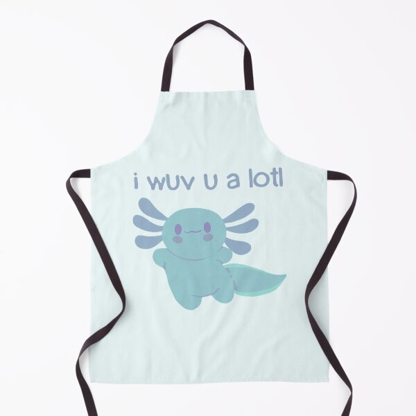 Item preview, I wuv you a lotl - Cute Axolotl - I love you designed and sold by EvergreenRevolt.