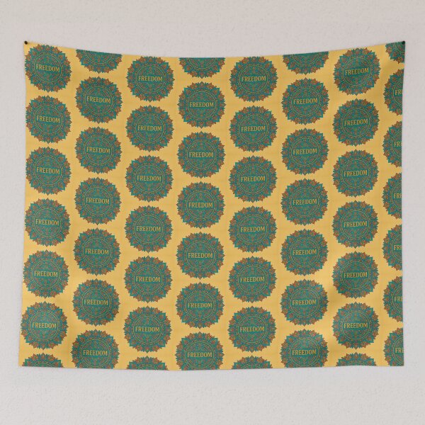 Item preview, Freedom, mandala, bright, colorful, beautiful America designed and sold by Mandalaware.
