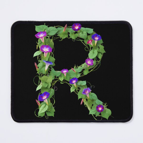 Item preview, MORNING GLORY LETTER R designed and sold by ART-TYPE.