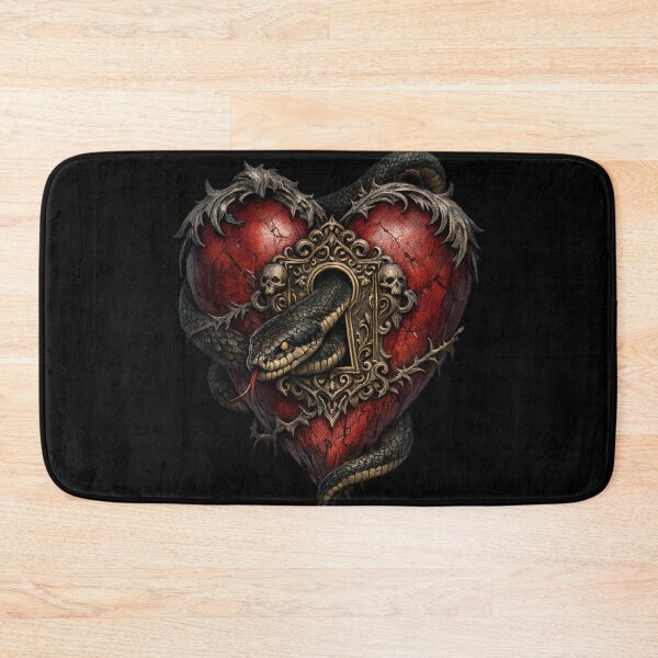 Item preview, Venomous Devotion — Gothic Heart Bound by Serpent and Secrets designed and sold by Mouraludia.
