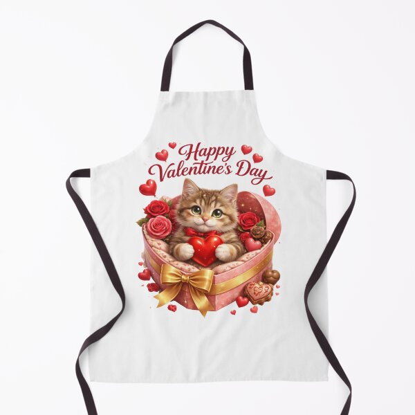 Item preview, Cute Adorable Valentine Cat Quote Happy Valentines Day designed and sold by PluffyPanda.