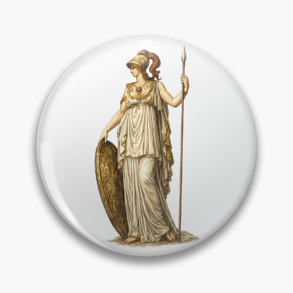 Item preview, Athena in Golden Armor designed and sold by Flores1965.