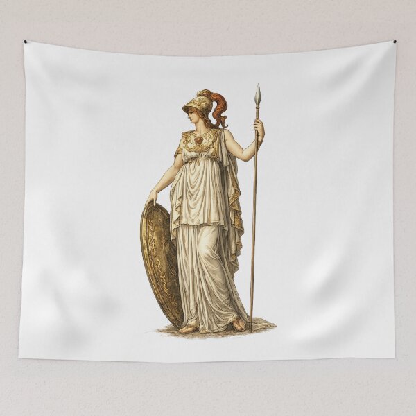 Item preview, Athena in Golden Armor designed and sold by Flores1965.