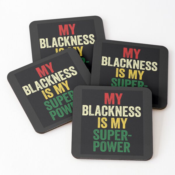 Item preview, My Blackness is my Super-power designed and sold by LLdreams.