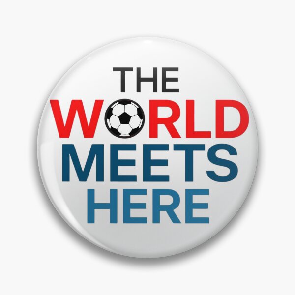 Artikelvorschau, Die Welt trifft sich hier – Global Football 2026 T-Shirt entworfen und verkauft von SoccerVibes.