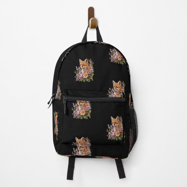 Item preview, Fox And Flowers Nature Lover designed and sold by salmzouriart.