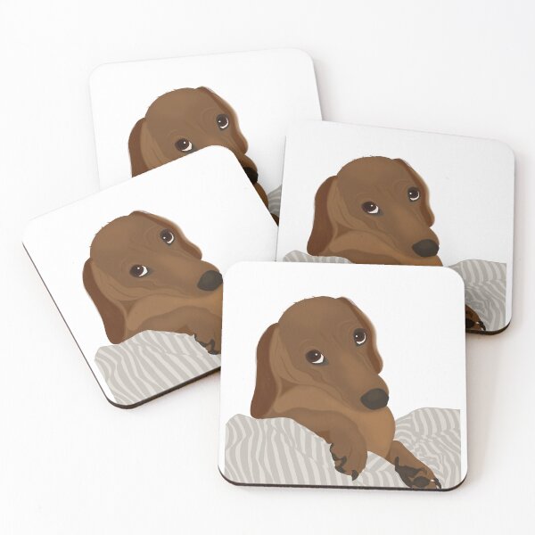 Item preview, Brown Dachshund designed and sold by egehl.