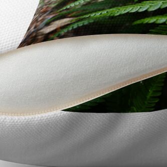 Alternate view of Hard Fern (Blechnum spicant) Throw Pillow
