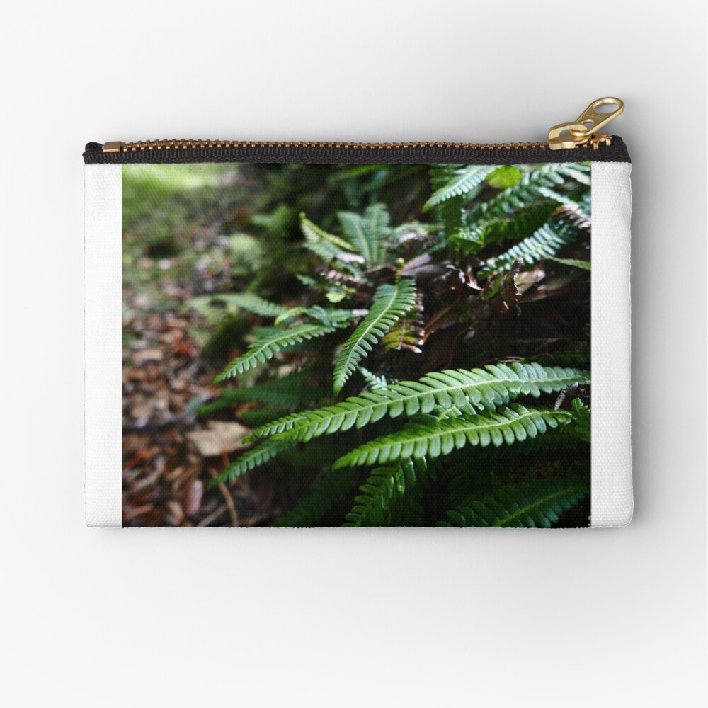Hard Fern (Blechnum spicant) Zipper Pouch