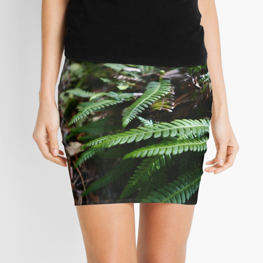 Hard Fern (Blechnum spicant) Mini Skirt