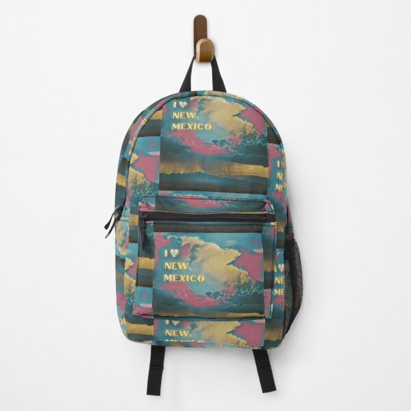 Item preview, I LOVE NEW MEXICO with pink clouds designed and sold by oh-bi-me.