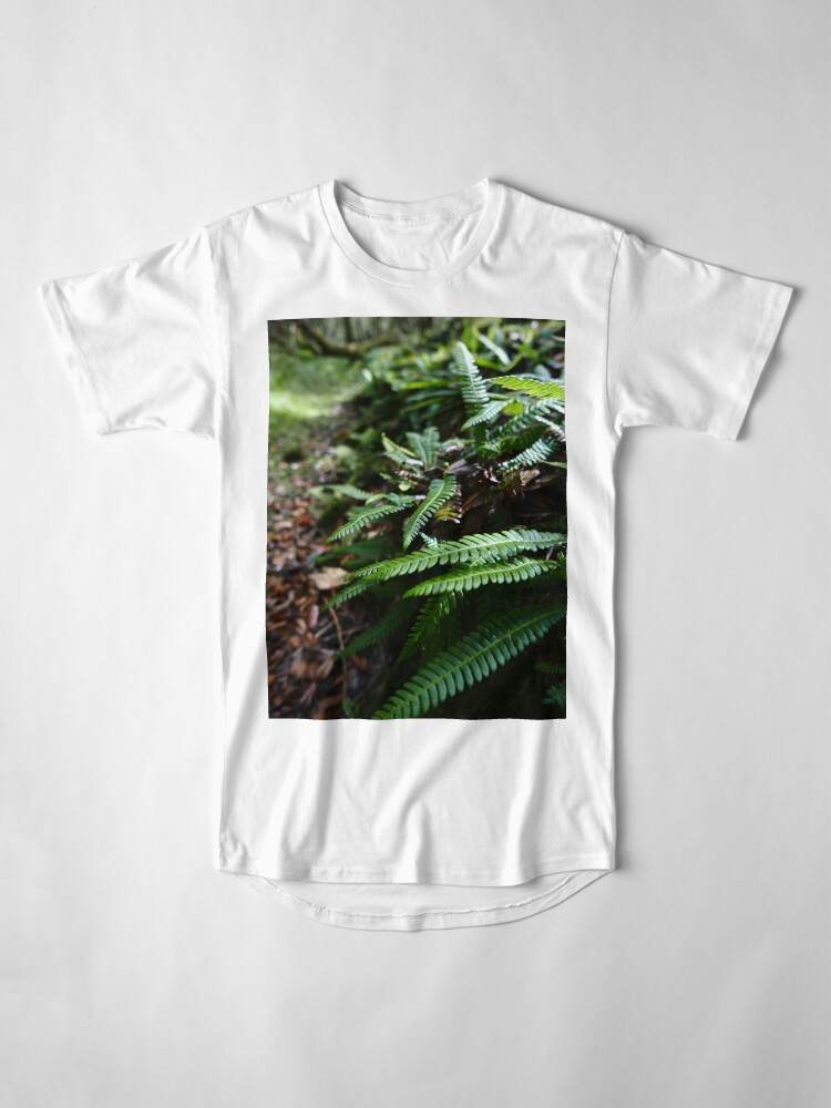 Alternate view of Hard Fern (Blechnum spicant) Long T-Shirt