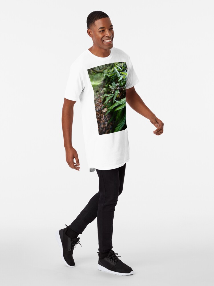 Alternate view of Hard Fern (Blechnum spicant) Long T-Shirt
