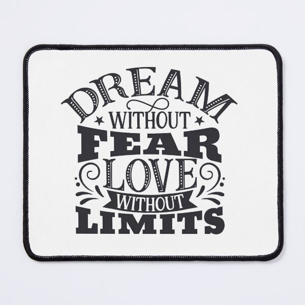 Item preview, Dream Without Fear Love Without Limits - Inspirational Quote designed and sold by Latikshop.