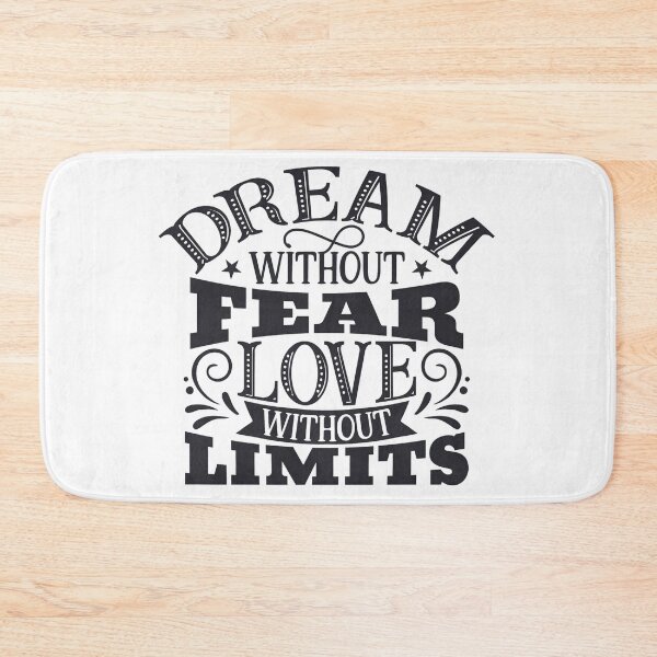 Item preview, Dream Without Fear Love Without Limits - Inspirational Quote designed and sold by Latikshop.