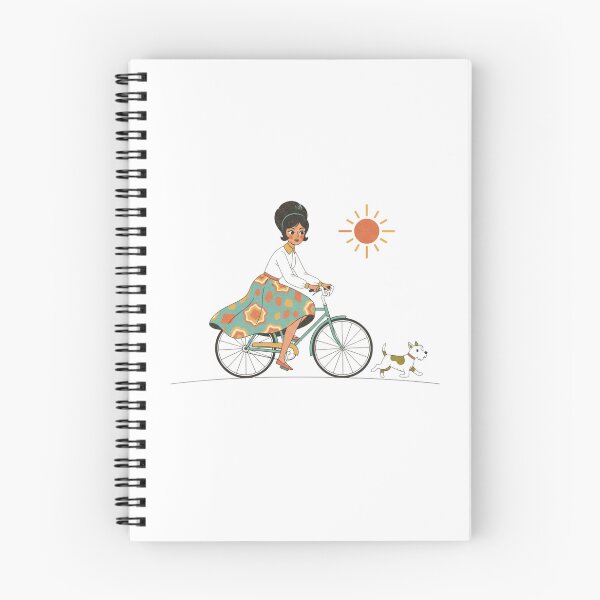 Aperçu de l'œuvre Balade à vélo, ambiance ensoleillée et un chiot heureux : pur bonheur en plein air créée et vendue par OscarArtistry.