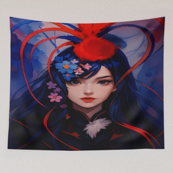 Item preview, Scarlet Ribbon Muse designed and sold by Ecosetereos.
