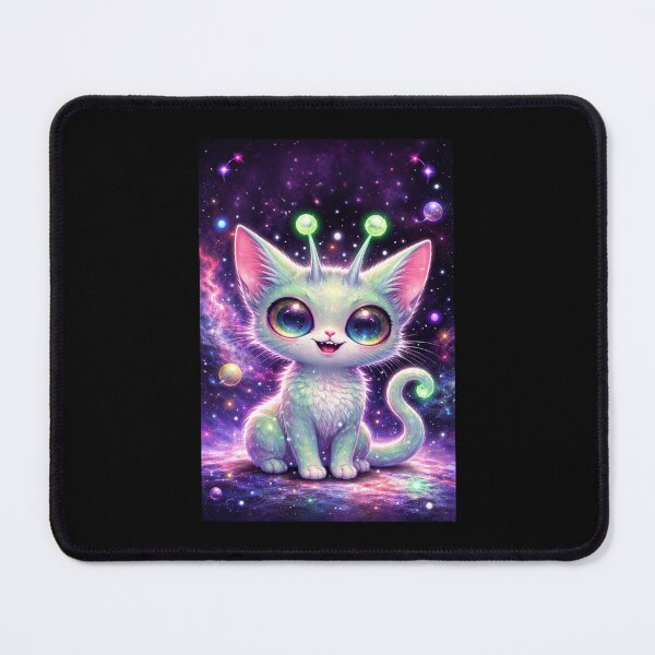 Item preview, Alien Cat Gnarpy designed and sold by MixedVibes Co..
