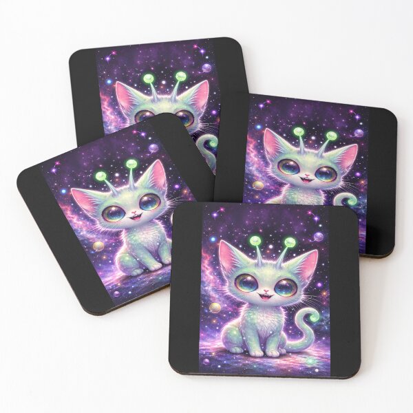 Item preview, Alien Cat Gnarpy designed and sold by MixedVibes Co..