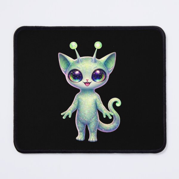 Item preview, Alien Cat Gnarpy designed and sold by MixedVibes Co..