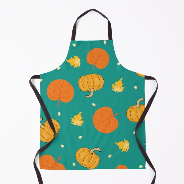 Item preview, Autumn Pumpkin and Fall Leaves Harvest Pattern designed and sold by DesignsVault.