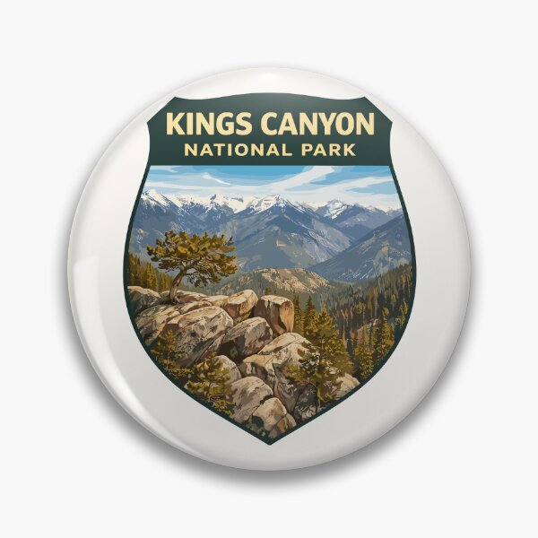 Item preview, Kings Canyon National Park Sticker designed and sold by Gideon Emmerich.
