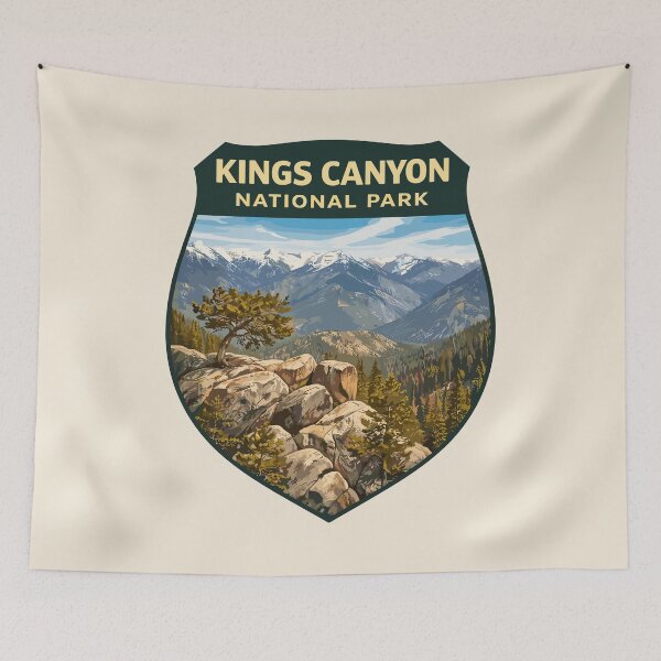 Item preview, Kings Canyon National Park Sticker designed and sold by Gideon Emmerich.