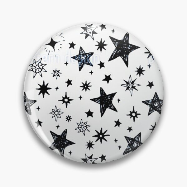 Item preview, STARS IN BLACK AND WHITE designed and sold by Pabhas.