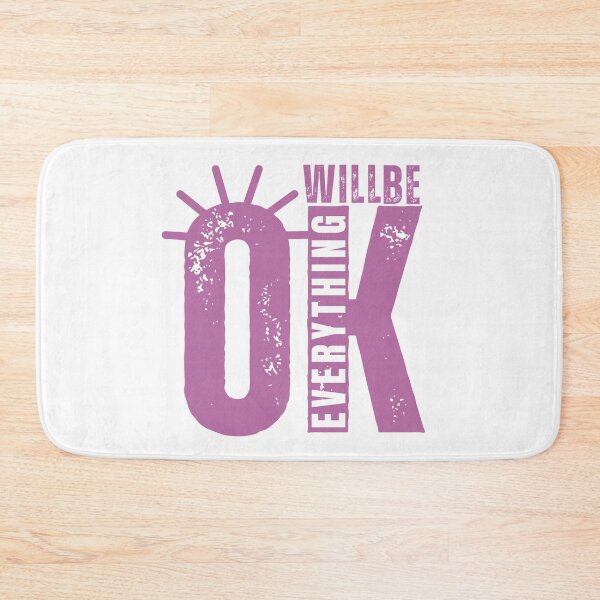 Item preview, Everything Will Be OK - Positive Affirmation Typography designed and sold by Latikshop.