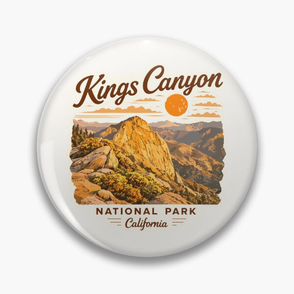 Item preview, Kings Canyon National Park Sticker designed and sold by Gideon Emmerich.