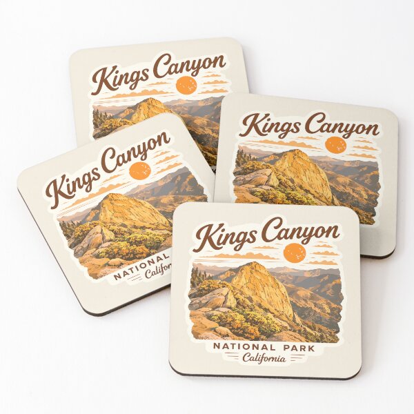 Item preview, Kings Canyon National Park Sticker designed and sold by Gideon Emmerich.
