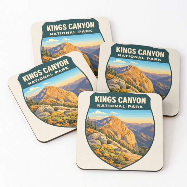 Item preview, Kings Canyon National Park Sticker designed and sold by Gideon Emmerich.
