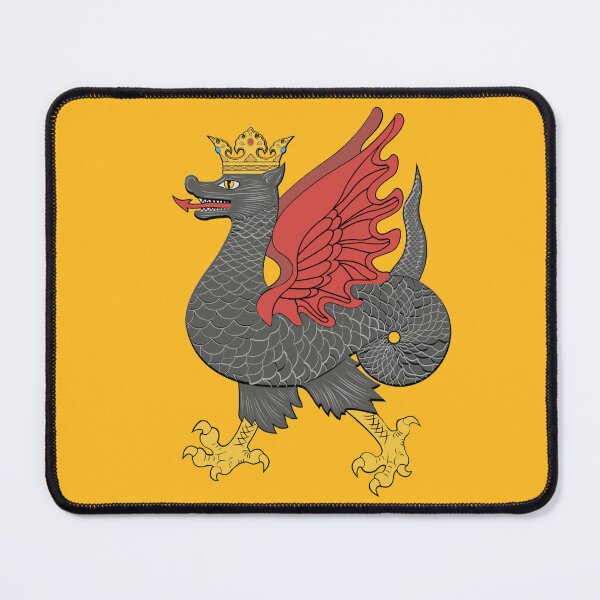 Item preview, Kazan Monster | Mythical Creature Flag Art designed and sold by Based History.
