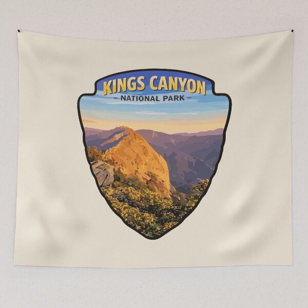 Item preview, Kings Canyon National Park Sticker designed and sold by Gideon Emmerich.