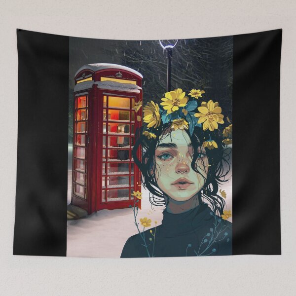 Item preview, POOR LITTLE 60s FLOWER CHILD - NO MONEY TO CALL HOME designed and sold by Tammera.