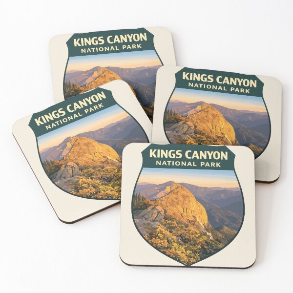 Item preview, Kings Canyon National Park Sticker designed and sold by Gideon Emmerich.