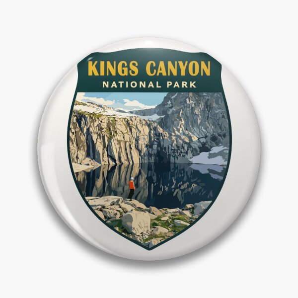 Item preview, Kings Canyon National Park Sticker designed and sold by Gideon Emmerich.