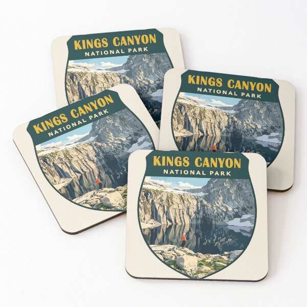 Item preview, Kings Canyon National Park Sticker designed and sold by Gideon Emmerich.