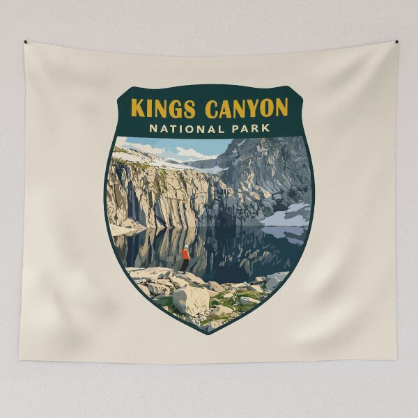 Item preview, Kings Canyon National Park Sticker designed and sold by Gideon Emmerich.
