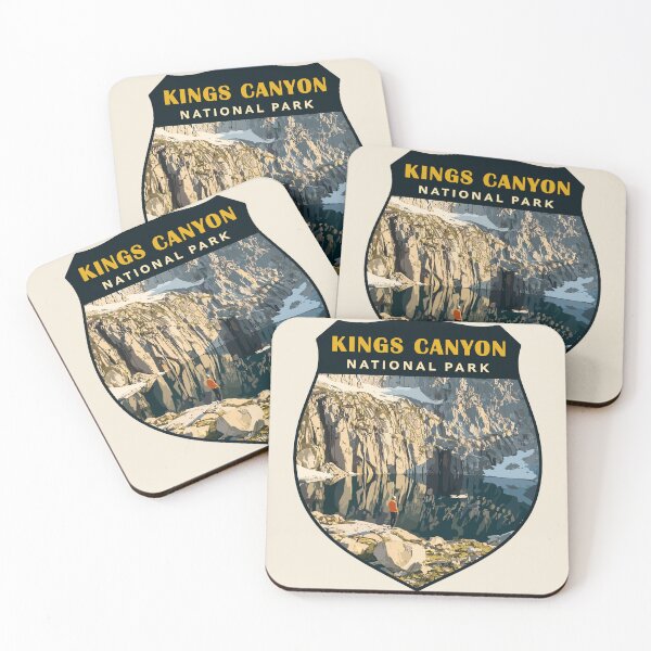 Item preview, Kings Canyon National Park Sticker designed and sold by Gideon Emmerich.