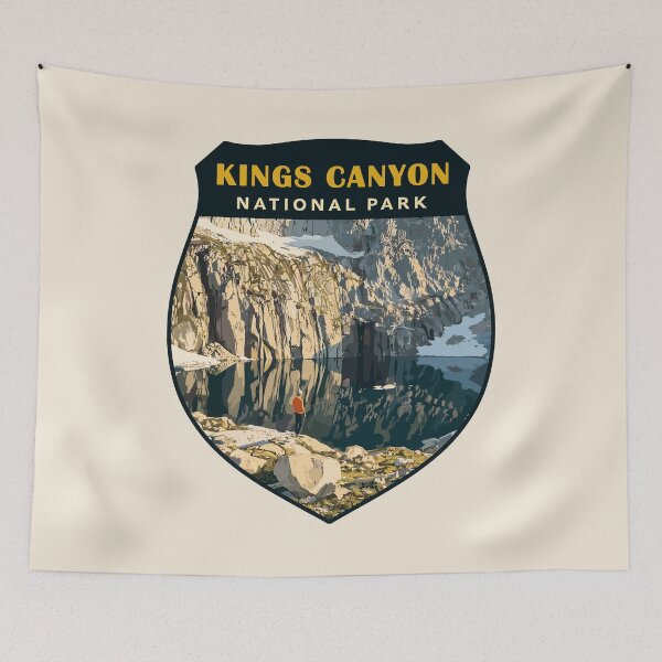 Item preview, Kings Canyon National Park Sticker designed and sold by Gideon Emmerich.