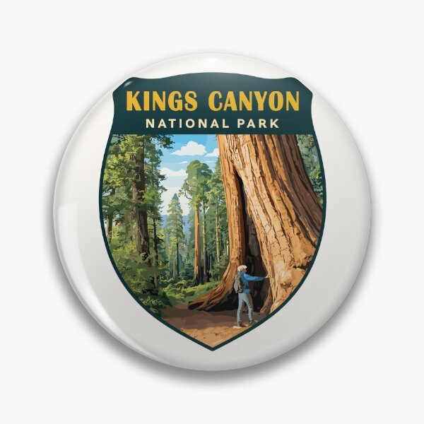 Item preview, Kings Canyon National Park Sticker designed and sold by Gideon Emmerich.