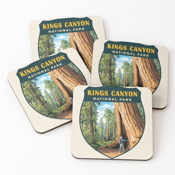 Item preview, Kings Canyon National Park Sticker designed and sold by Gideon Emmerich.