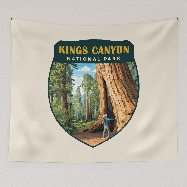 Item preview, Kings Canyon National Park Sticker designed and sold by Gideon Emmerich.