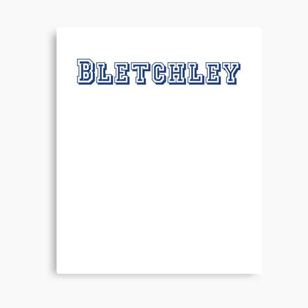 Bletchley Canvas Print