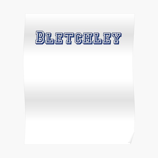 Bletchley Poster