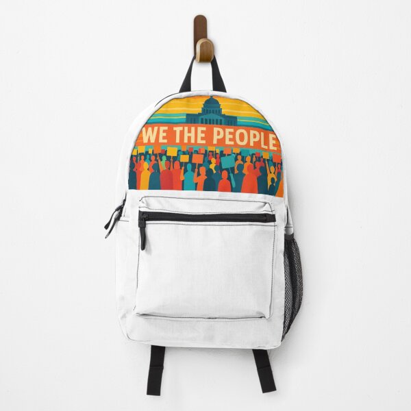 Item preview, We The People – Modern Protest Graphic with Capitol & Crowd designed and sold by commonground designs.