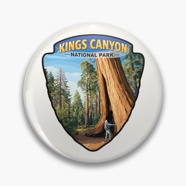 Item preview, Kings Canyon National Park Sticker designed and sold by Gideon Emmerich.